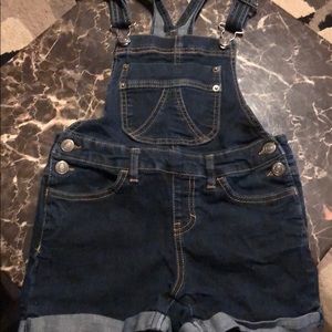 Girls shorts/overalls shortalls size 10
